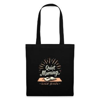 Morning Routine, Wellness Habits, More Productive - Tote Bag - black - Front