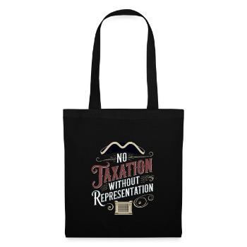 Boston Tea 1773 American Revolution Historic - Stoffbeutel - Schwarz - Vorne