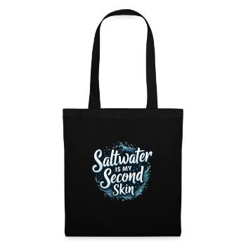 Mermaid Underwater Performer Mermaid - Tote Bag - black - Front