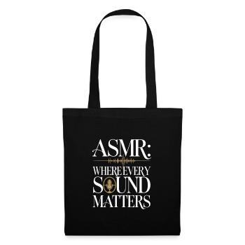 Asmr Creator Sensory Relaxation Calming - Tote Bag - black - Front