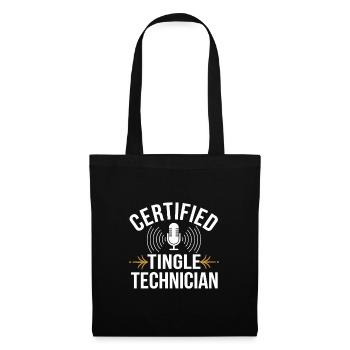 Asmr Creator Sensory Relaxation Calming - Tote Bag - black - Front