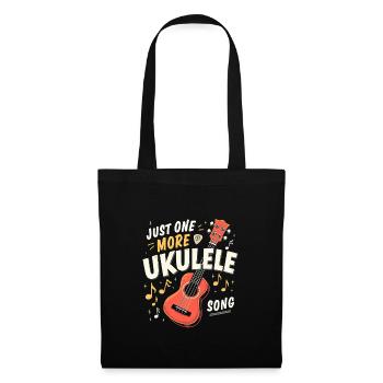 Ukulele Player Hawaiian Music Tropical - Tote Bag - black - Front