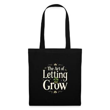 Kokedama Moss Ball Plants Japanese Gardening - Tote Bag - black - Front