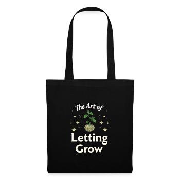 Kokedama Moss Ball Plants Japanese Gardening - Tote Bag - black - Front