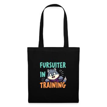 Pursuiting Purry Fandom Costume Performance - Tote Bag - black - Front