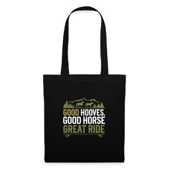 Farrier Horse Hoof Care Specialist Horseshoe - Tote Bag - black - Front