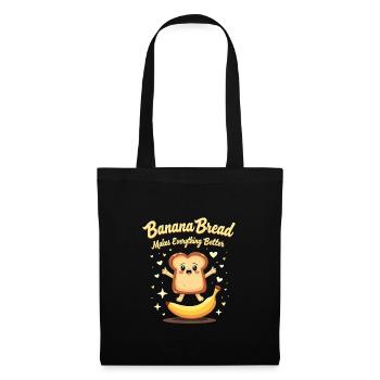 Banana Bread Lover Baking Enthusiast Cozy - Tote Bag - black - Front