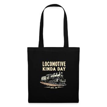 Train Ride -locomotive Adventure - Tote Bag - black - Front