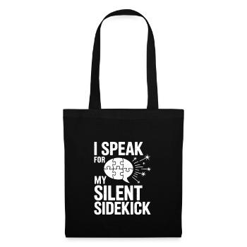 Autism siblings - Tote Bag - black - Front