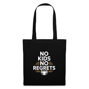 childfree by choice proudly childless - Tote Bag - black - Front
