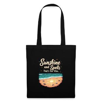 Summer Witches Beach Witch Aesthetic Sun Magic - Tote Bag - black - Front