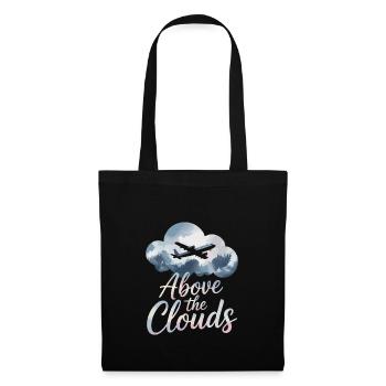 First time flying Travel Memory Sky - Tote Bag - black - Front