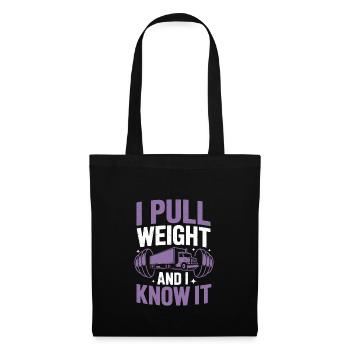 Women In Trucking Female Trucker Pride - Tote Bag - black - Front