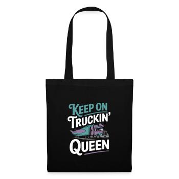 Women In Trucking Female Trucker Pride - Tote Bag - black - Front