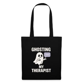 Sad Ghost Ghost Humor Fear Fear Ghost Psychic - Tote Bag - black - Front