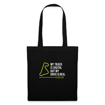 Sim Racing Simulator Cockpit Esports Racer - Sac en tissu - noir - Devant