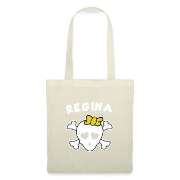 Pirate Regina Design pour les filles et les femmes - Sac en tissu - nature - Devant