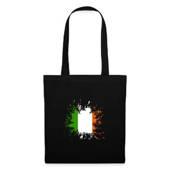 Ireland Splash - Stoffbeutel - Schwarz - Vorne