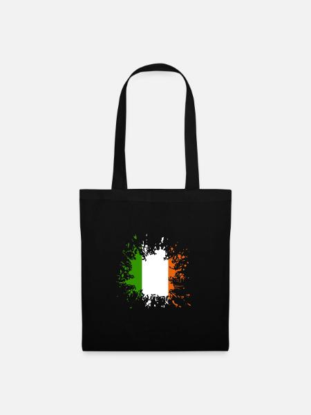 Ireland Splash - Stoffbeutel - Schwarz