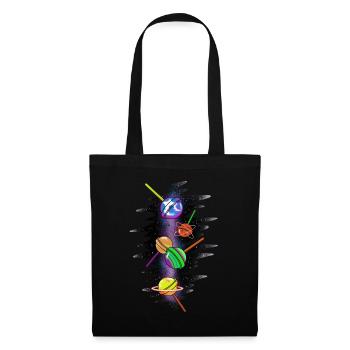 Lollipop Universe - Stoffbeutel - Schwarz - Vorne