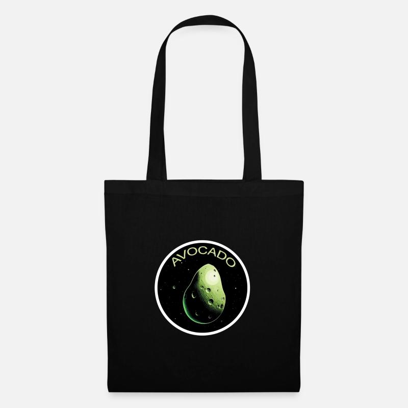 AVOCADO Space - Stoffbeutel - Schwarz