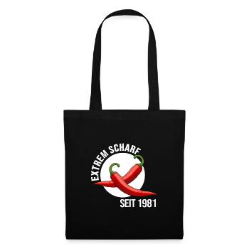 1981 Birthday Anniversary Extremely Hot Party - Tote Bag - black - Front