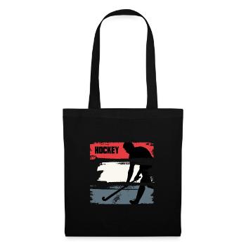 Hockey Field Hockey Field Hockey Players - Tote Bag - black - Front