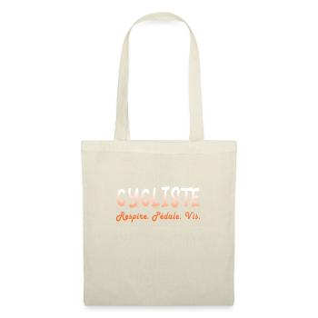 Bicycle Cyclist Bike Breathes Pedal Screw - Tote Bag - nature - Front