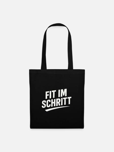 FUELED BY PROTEIN AND RAGE  - Stoffbeutel - Schwarz