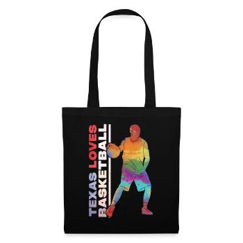 Texas basketball design for proud Texas fans - Tote Bag - black - Front