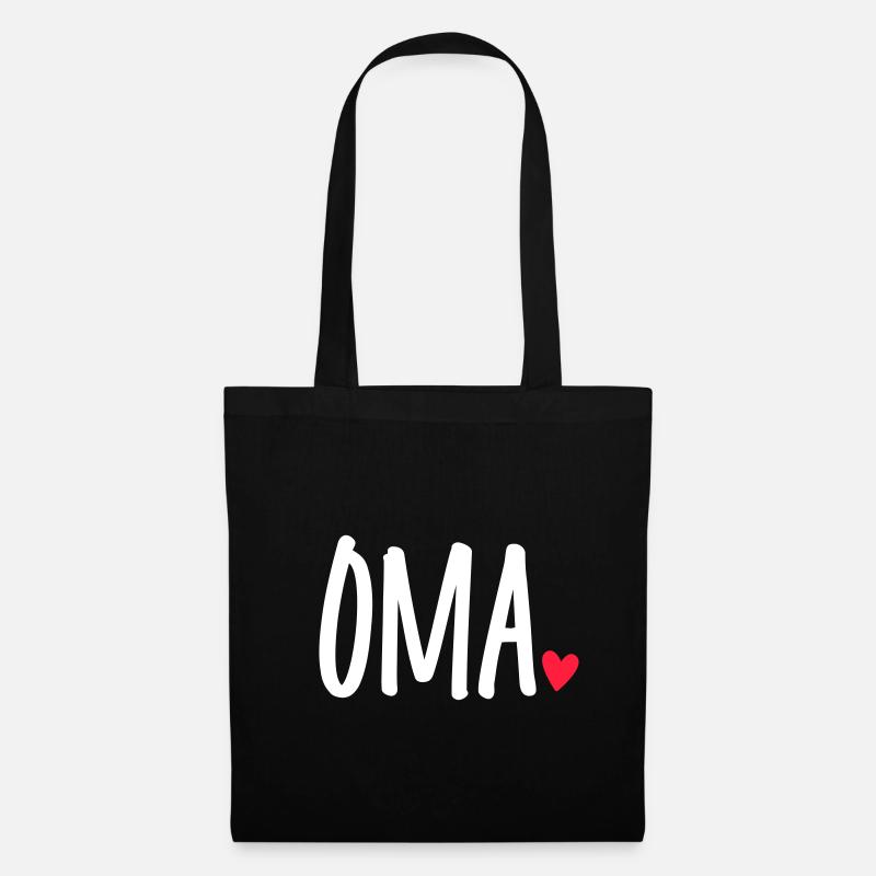 OMA - Stoffbeutel - Schwarz