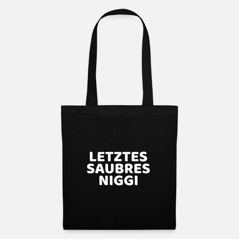 DDR Nicki Niggi Ossi Geschenkidee - Stoffbeutel - Schwarz