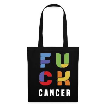 cancer - Sac en tissu - noir - Devant