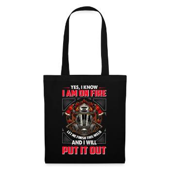 fire Department - Tote Bag - black - Front