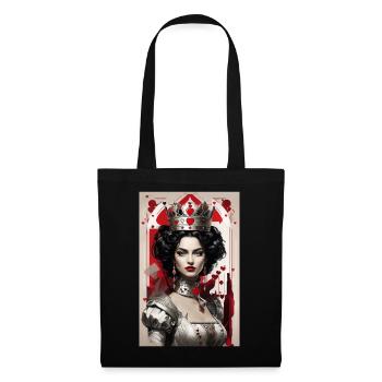 Cyberpunk fantastique de la Reine de Cœur III - Sac en tissu - noir - Devant