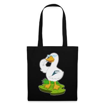 École de lecture des professeurs de canard - Sac en tissu - noir - Devant