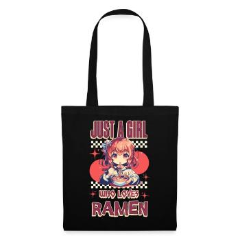 Just A Girl Who Loves Ramen - Tote Bag - black - Front