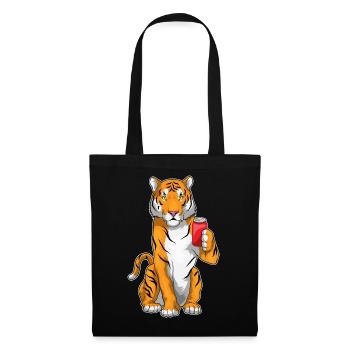 Tiger Tin - Tote Bag - black - Front