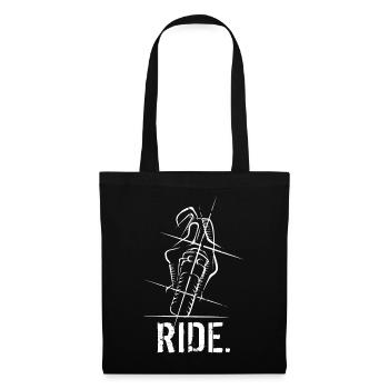 Superbike Supersport Moto Motard Course de course - Sac en tissu - noir - Devant
