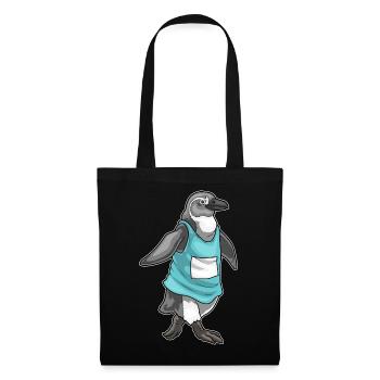 Penguin Jogger Jogging Sport - Tote Bag - black - Front