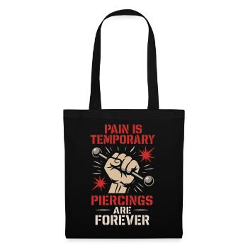 Piercing Addict Body Mod Enthusiast - Sac en tissu - noir - Devant