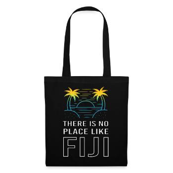 Fidji - Sac en tissu - noir - Devant