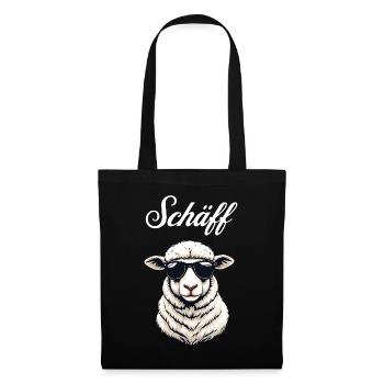 Schäff - Le patron décontracté en style laine - Sac en tissu - noir - Devant