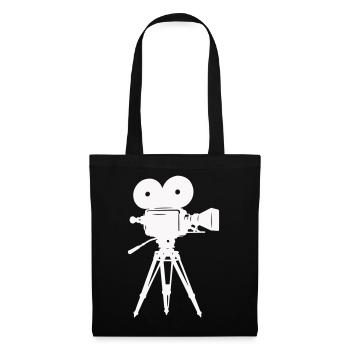 Film Camera Camera - Tote Bag - black - Front