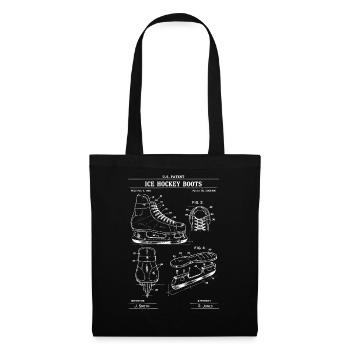 Plan de conception IceSkate - Sac en tissu - noir - Devant