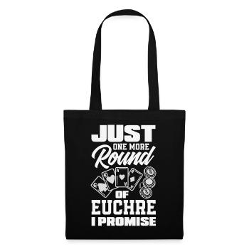 Encore un tour d’Euchre - Sac en tissu - noir - Devant