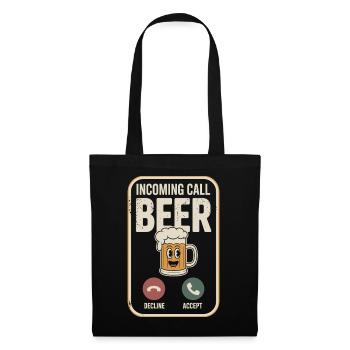Bier Appel entrant Bière JGA Herren Männerabend - Sac en tissu - noir - Devant