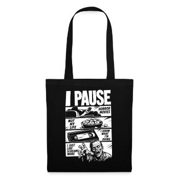 Horror Is My Cardio And Therapy - Tote Bag - black - Front