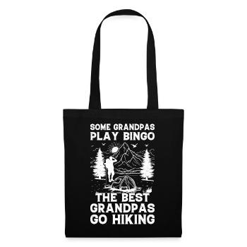 Some grandpas play bingo the best grandpas go Hiki - Tote Bag - black - Front