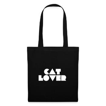 cat lover - Tote Bag - black - Front